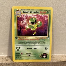 Erika's Victreebel 1st Edition Rare Gym Heroes Pokémon 26/132 WOTC 2000 - LP/NM on eBay