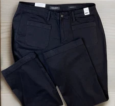 Judy Blue Jeans Straight Fit Stretch Black High Waist Denim Women Sz 22W NWT