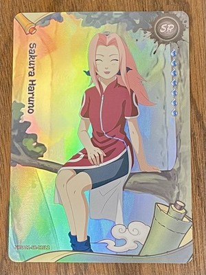 Sakura Haruno NRSA01-SR-013L2 Textured Full Art Foil Naruto Heaven Scroll NM/M