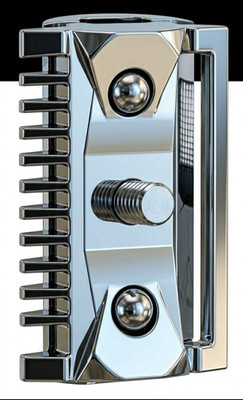 Double Edge Shaving Safety Razor Open /Close Comb Head Men Safety Razor Head USA