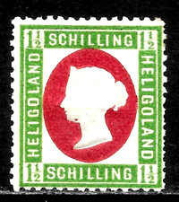 HICK GIRL-OLD MINT  HELIGOLAND  SC#12    QUEEN  VICTORIA        X2184