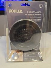 Kohler K-R8799-C-BL 4-1/2 inch Duostrainer Sink Strainer Matte Black
