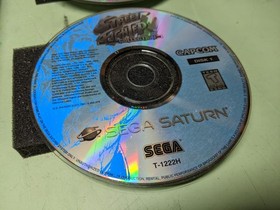 Street Fighter Collection Sega Saturn Complete in Box