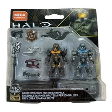 Mega Construx Halo BRUTE WEAPONS Customizer Pack 2 Figures