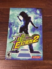 Dance Dance Revolution Extreme 2 Playstation 2 PS2 Instruction Manual Only