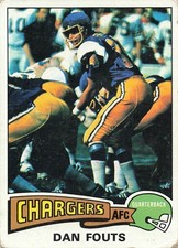 1975 Topps - Dan Fouts #367 (RC)