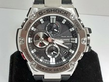 Casio G-Shock G-Steel GST-B100-1A Men's Black SS Resin Watch