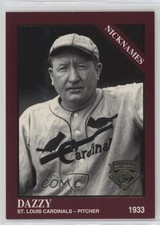 1994 The Sporting News Conlon Collection Burgundy Dazzy Vance #1055 HOF 7v7