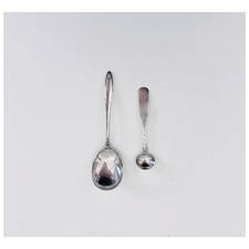 Pair of Sterling Silver Spoons - Bradbury and International