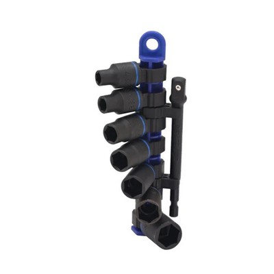Wiha Tools 72094 Metric Impact Socket Set, 3/8'' Drive, 8 Pc.