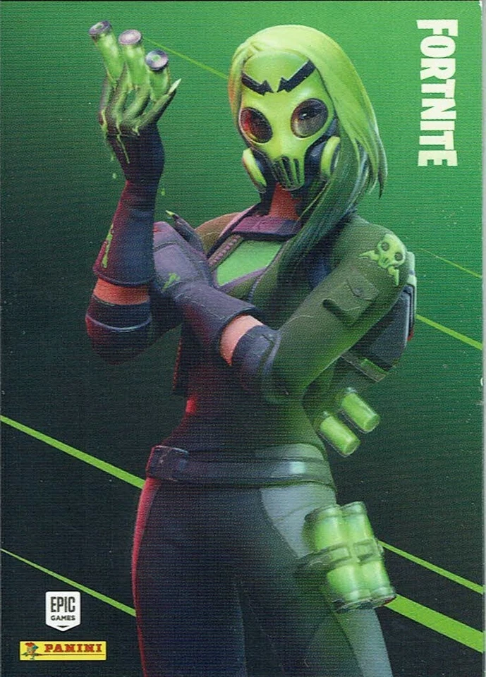 Panini Fortnite Trading Card Serie 2 Sammelkarte Nr. 274 Toxin Rare Outfit