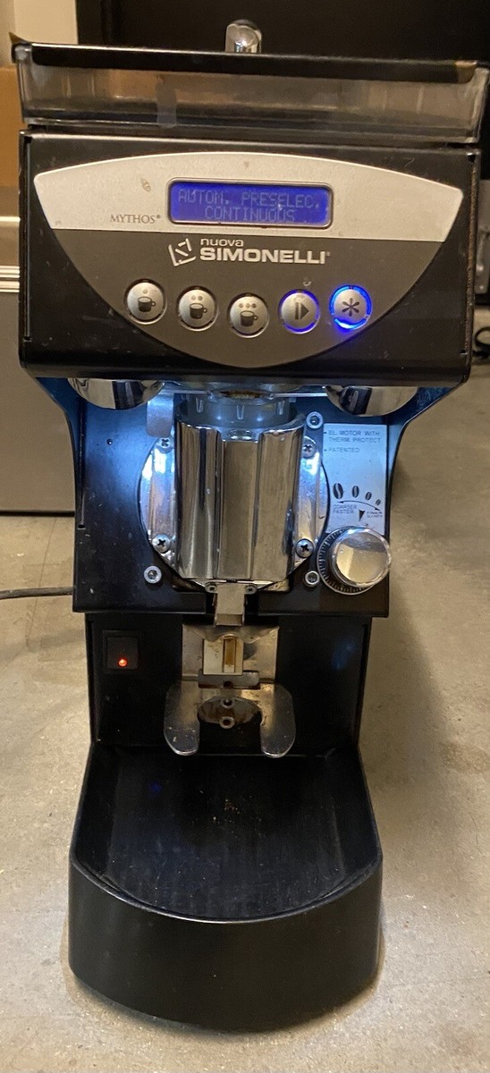 Simonelli mythos one コーヒーグラインダー（中古品） NUOVA Simonelli Mythos One Clima Pro Coffee Espresso Grinder for
