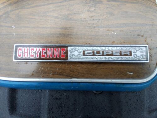 1971 - 1972 Chevy Cheyenne Super Glove Box Door Woodgrain RARE OEM 71 72 GMC - Picture 1 of 8