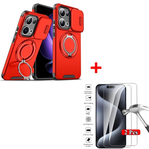 For OPPO A40 A60 Reno 13 Pro 13F Shockproof Magnetic Case Ring Stand Hard Cover - Picture 26 of 30