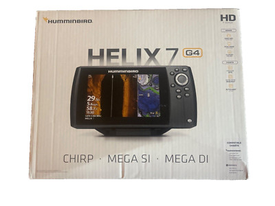 Humminbird Helix 7 G4 GPS CHIRP Mega Si Mega Di  Fishfinder Chartplotter