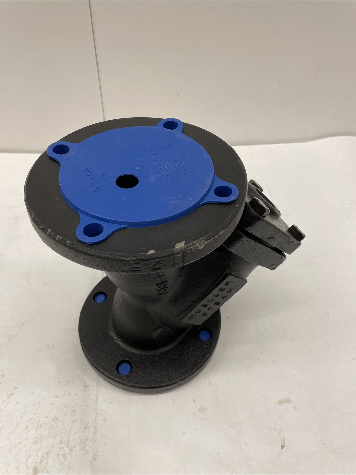 MUELLER STEAM SPECIALTY 3 758 N Iron Body Y Strainer,8 3/8"H,0.062