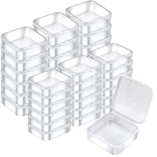 Mathtoxyz 36PCS Bead Organizer Box, Small Bead Organizers and Storage Containers