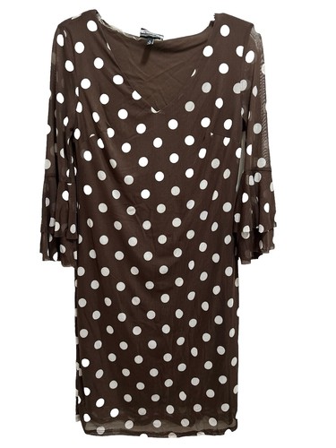 Blu Pepper Black Cream Polka Dot Dress 3/4 Length Sleeve Women Size Medium | eBay Blu Pepper Black Cream Polka Dot Dress 3/4 Length Sleeve Women Size Medium | eBay