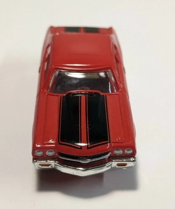 Johnny Lightning Thunderjet 500 Chevy Chevelle SS Plastic Pullback Polar Lights - Image 2 of 4
