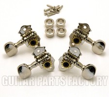 8-N Nickel Grover Sta-Tite Ukulele/ Uke 2 2 Tuners