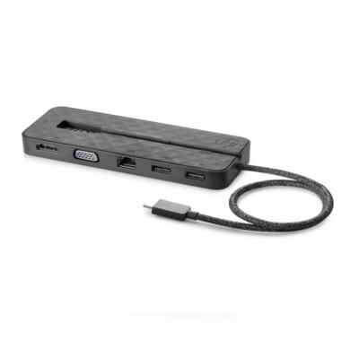 HP USB-C Mini Dock - HSA-Q001PR - Dockingstation Portreplikator - RJ-45 - HDMI