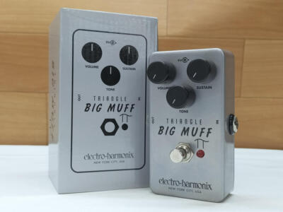ELECTRO-HARMONIX Triangle Big Muff Pi Distortion Pedal From Japan