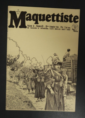 Maquettiste Magazine French 1976 Model Maker Plastic Modellers France Vol 1 No 3