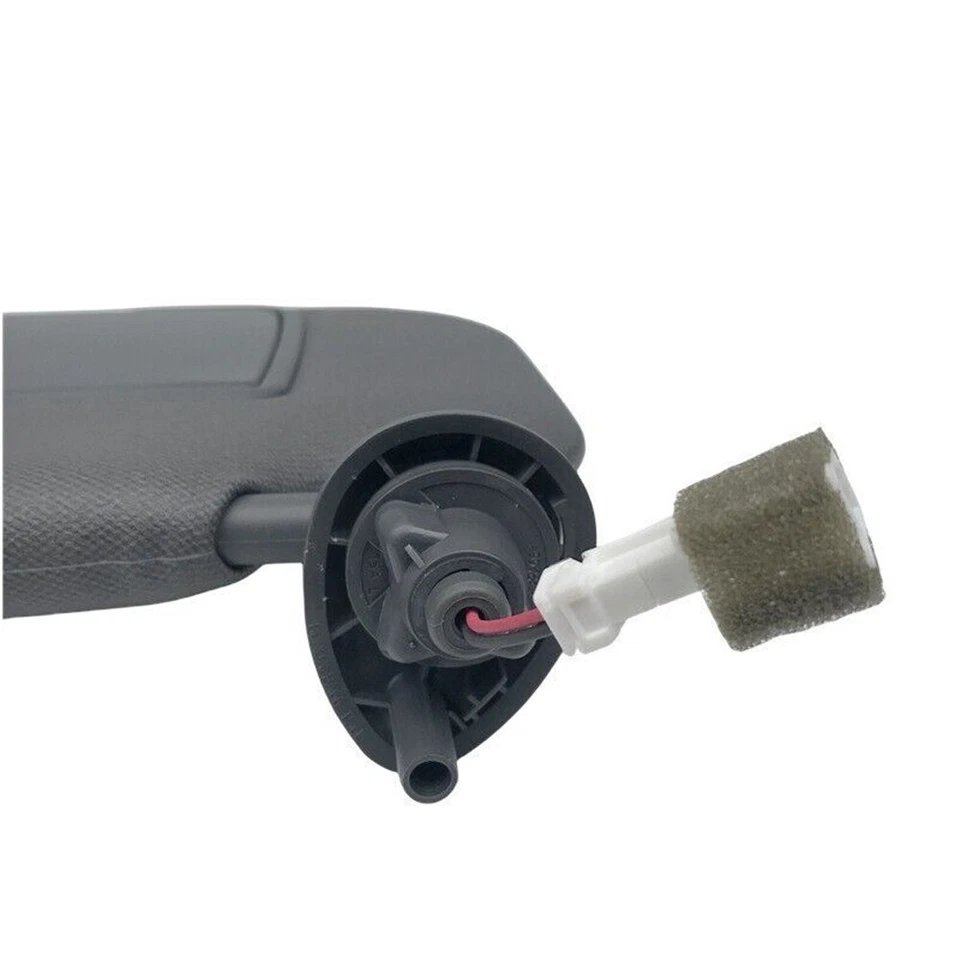 1pc Gray Left Sun Visor With Light Fits For 2016-2022 Honda HR-V 83280-t7w-a12za Foto 2 de 4