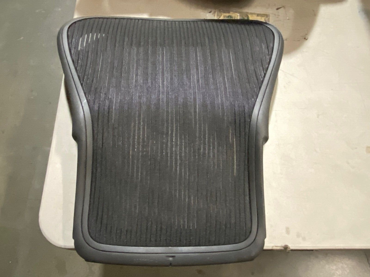 Herman Miller Aeron Chair Backrest 3D01 Graphite Large Size C