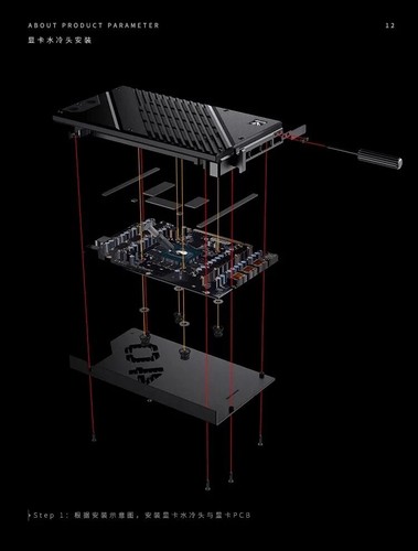 Blocco acqua GPU Granzon per GALAX/NVIDIA GeForce RTX 4080 AIC edizione di riferimento - Foto 10 di 19