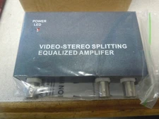 security tronix st-vdabnc-2 1-input x 2-output video distribution amplifier