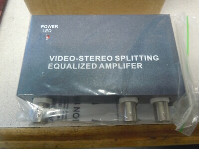 security tronix st-vdabnc-2 1-input x 2-output video distribution amplifier
