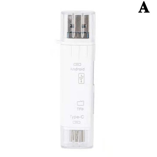 5 in 1 USB 2.0 Type C / USB / Micro USB SD TF Memory Card Reader OTG Adapter New - Picture 13 of 14