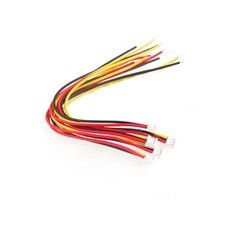 5 Pcs CCTV Camera PCB Board 3 Terminal Single End Video Power Cable 130mm