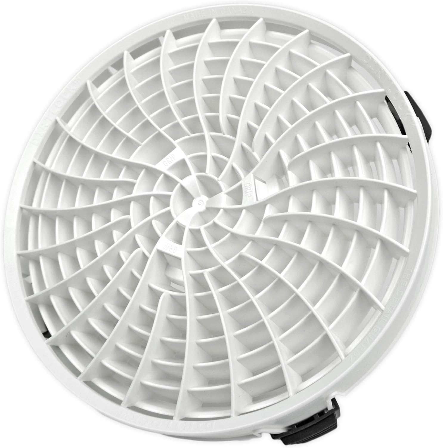 The Dirt Lock Car Wash Bucket Insert (White)