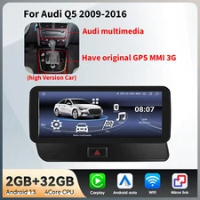10.25" For Audi Q5 2009-2016 Car Stereo GPS Navi Radio Apple Carplay Android 13