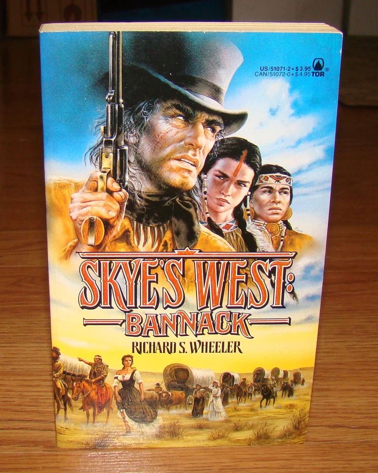 Richard S. Wheeler (9) SKYE'S WEST Series, Paperback, 1st Edition - Image 3 of 4