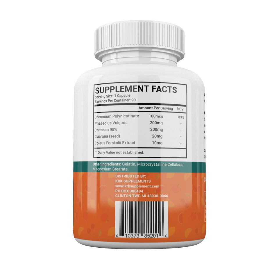 Fat and Carb Blocker Weight Loss Complex xp Appetite Suppressant Burn ...