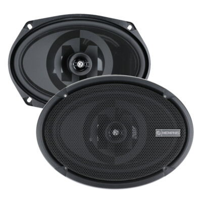 Memphis Audio PRX69S 6'' x 9'' Power Reference 3-Ohm Coaxial Shallow Speakers NEW