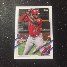 Justin Upton 2021 Topps Baseball Opening Day #184 MLB Los Angeles Angels OF