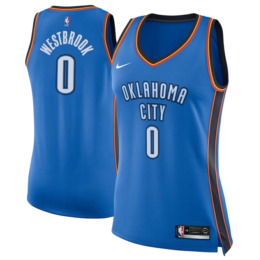 Russell Westbrook Oklahoma City Thunder Nike Women's Swingman Icon