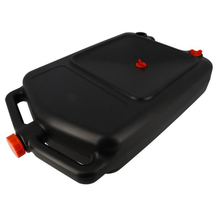 Bac vidange huile moteur récupérateur fluide plastique 10l