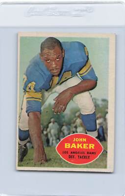 1960 Topps #70 John Baker Rams EX/MT *DA-A924