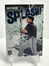 Matt Olson 2022 Donruss Optic #SP-10 Splash! Atlanta Braves
