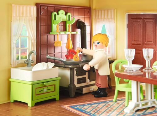 Grande Playset DreamWorks Spirit: La casa della fortuna con personaggi ed elementi essenziali per il gioco - Foto 3 di 4
