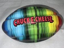 CHUCK E CHEESE Used Soft Foam Football Toy