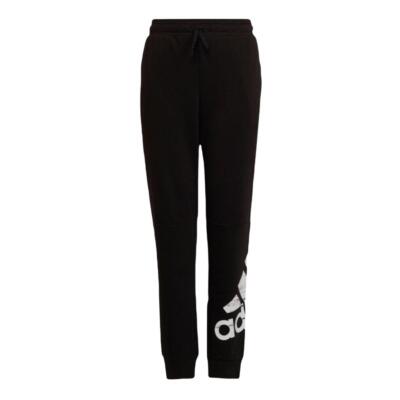 Adidas Anzughose Junior Essentials Big Logo - Farbe: Schwarz/Weiß