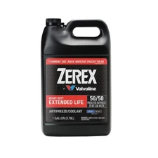 Valvoline Zerex Coolant Antifreeze HD Extended Life 50/50 Predulited 1 Gallon