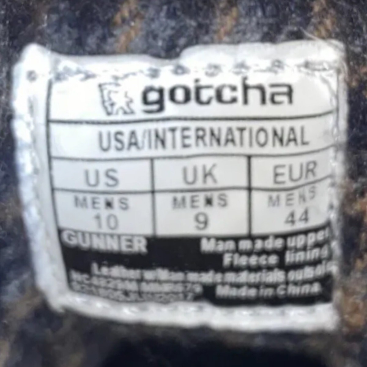 Gotcha Gunner Duck Boots Black / Brown Men display picture 3