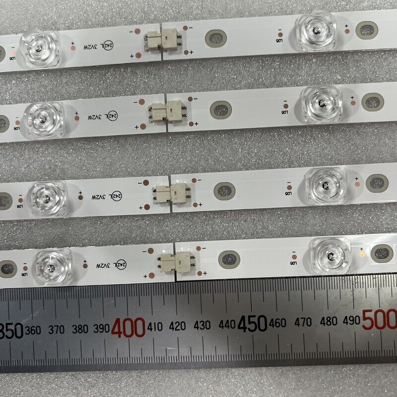 Kit LED strip(4)for HISENSE 50A6100 50R6040E 50R6E JL.D50091330-003ES-M  LB50095
